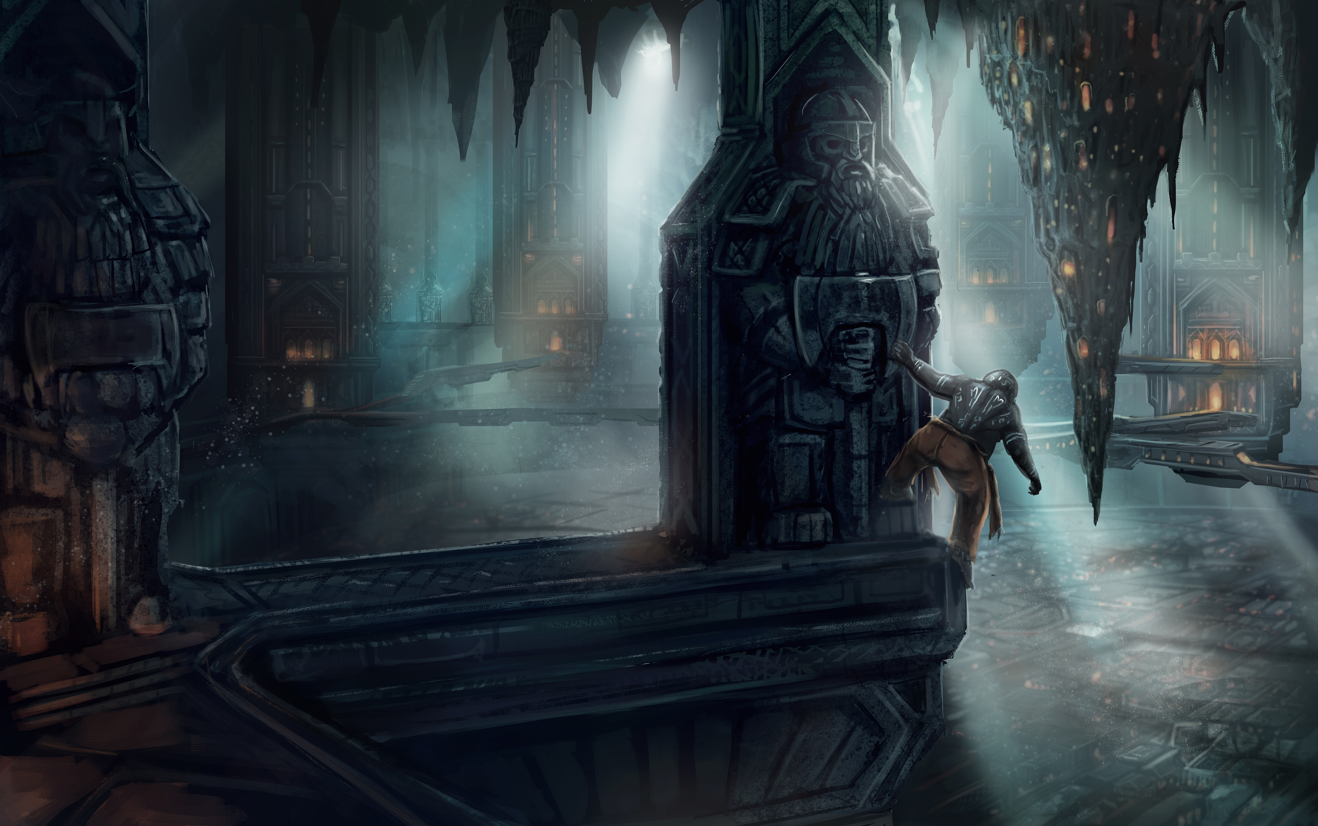 Stone King Art Print, Limited Edition